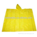 Waterproof Yellow Poncho Liner For Adult